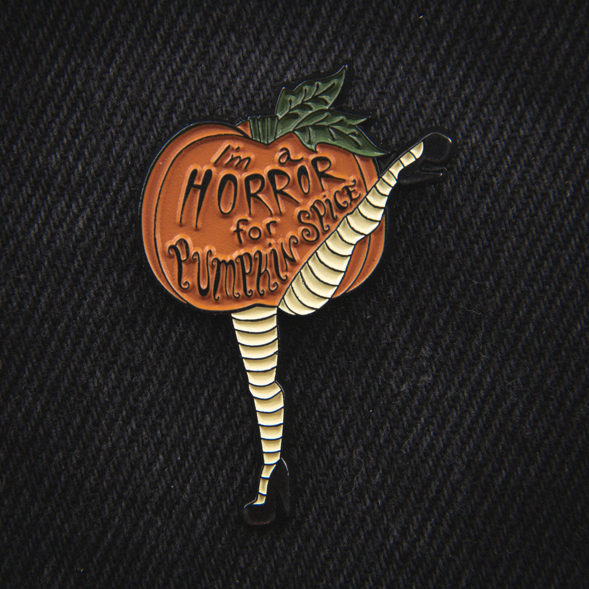 I'm a Horror for Pumpkin Spice Pin