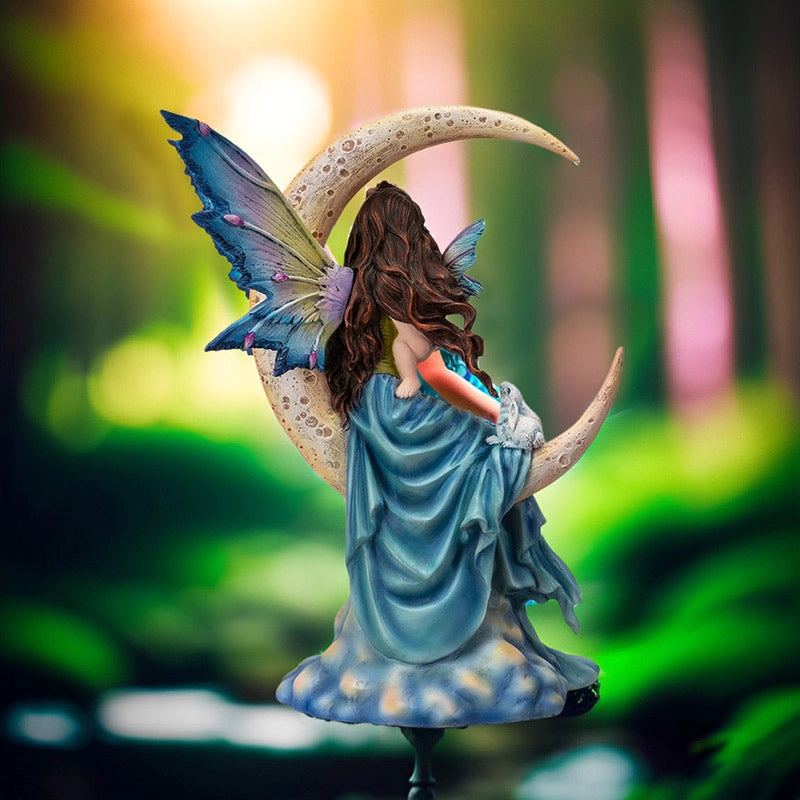 Moon Fairy with Daughter Figurine