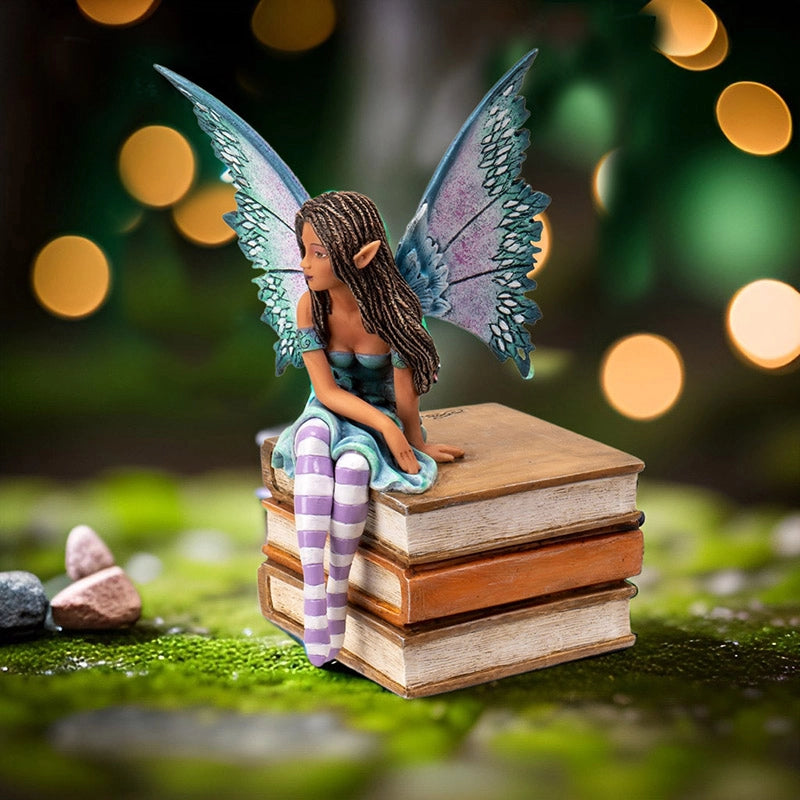 Book Fairy Figurine