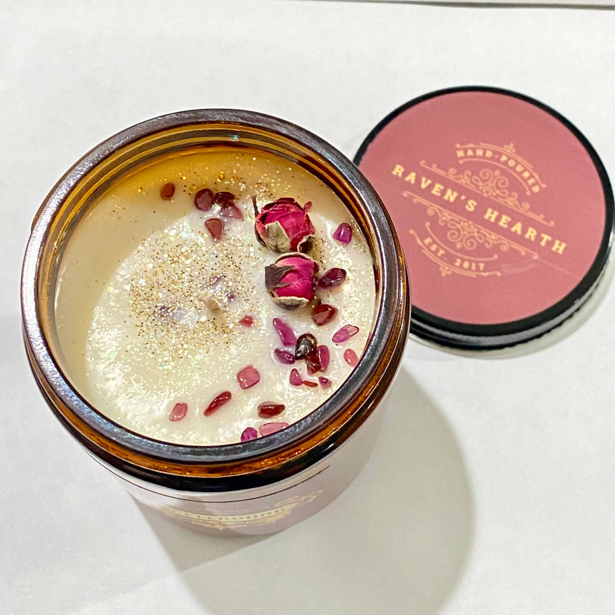 Spellbound Soy Candle | Rose and Oud Scent Soy Candle