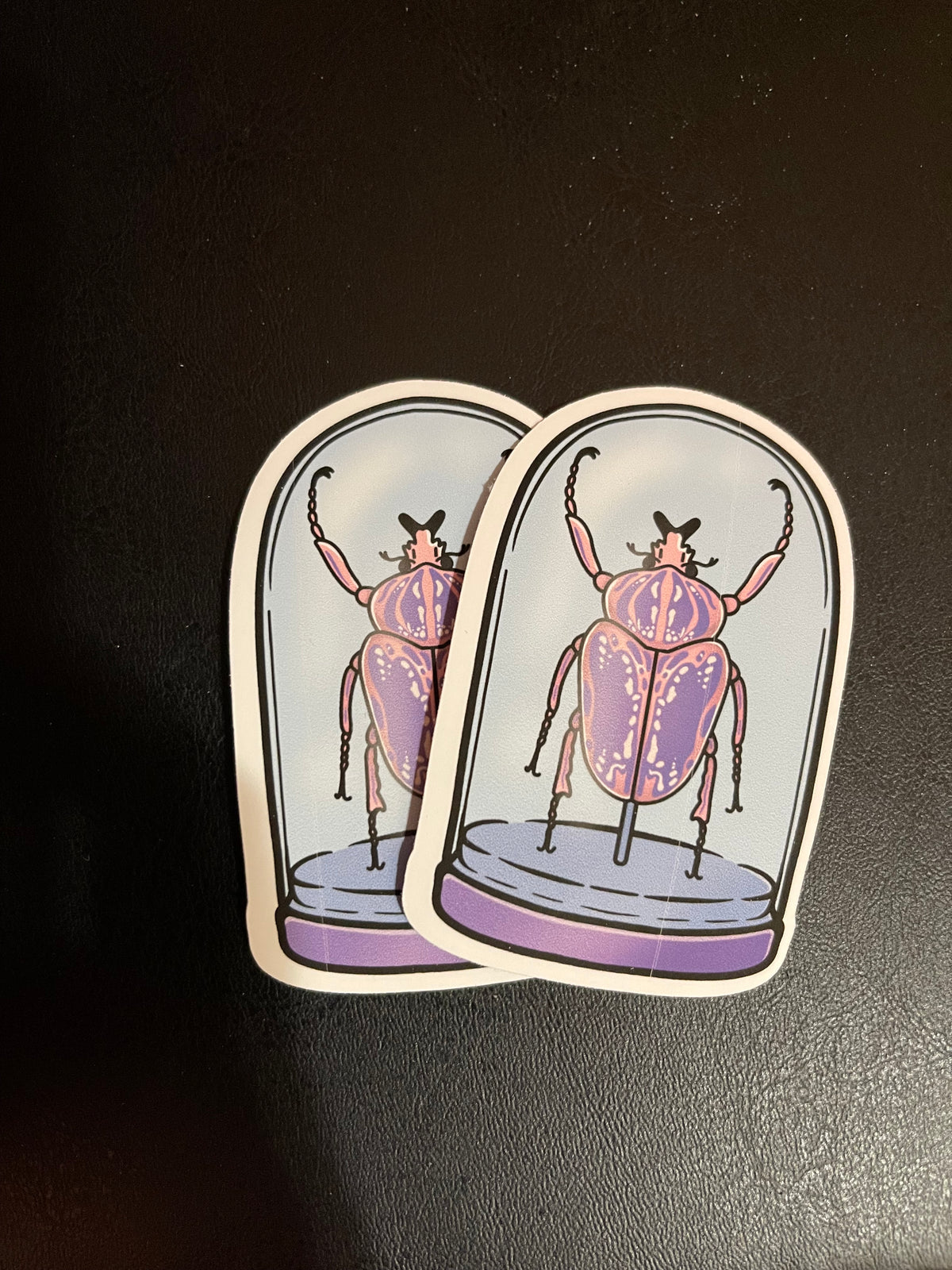 Pastel Beetle Jar Vinyl Sticker