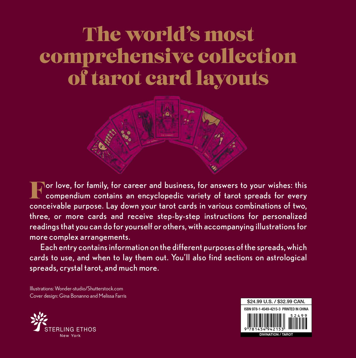1001 Tarot Spreads Book