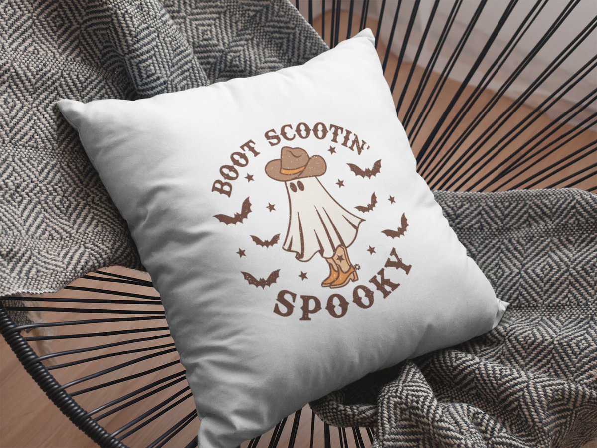 Boot Scootin' Spooky (With or Without Pillow Insert)