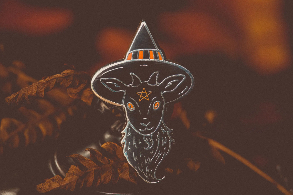 Witch Goat Pin