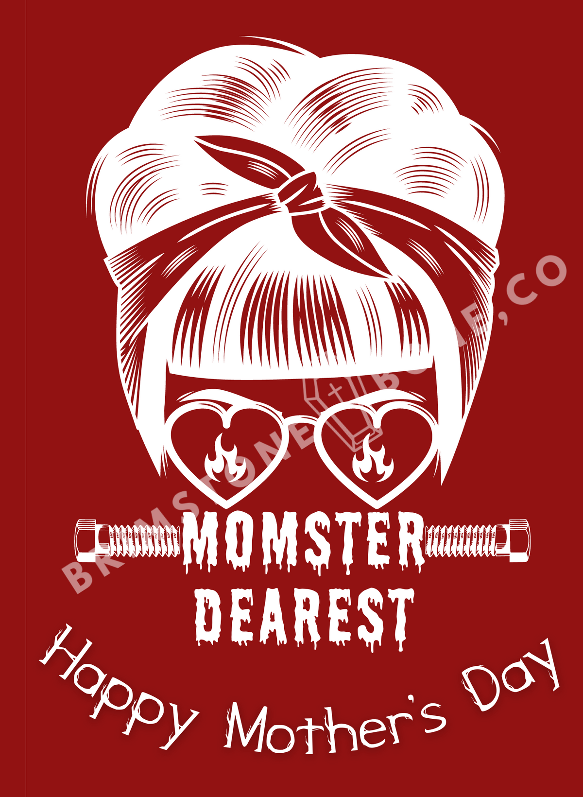 Momster Dearest, Happy Mother's Day - Card