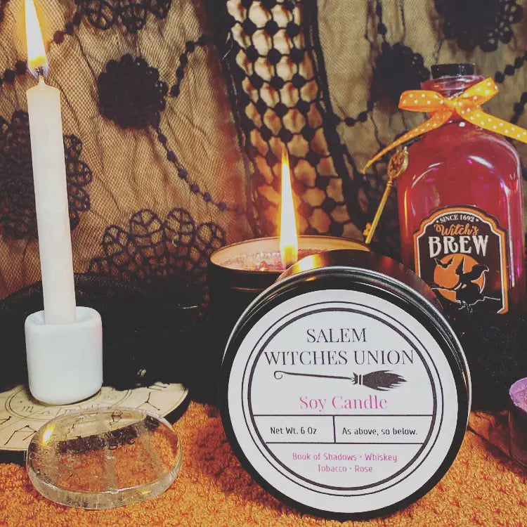 Salem Witches Union Soy Candle