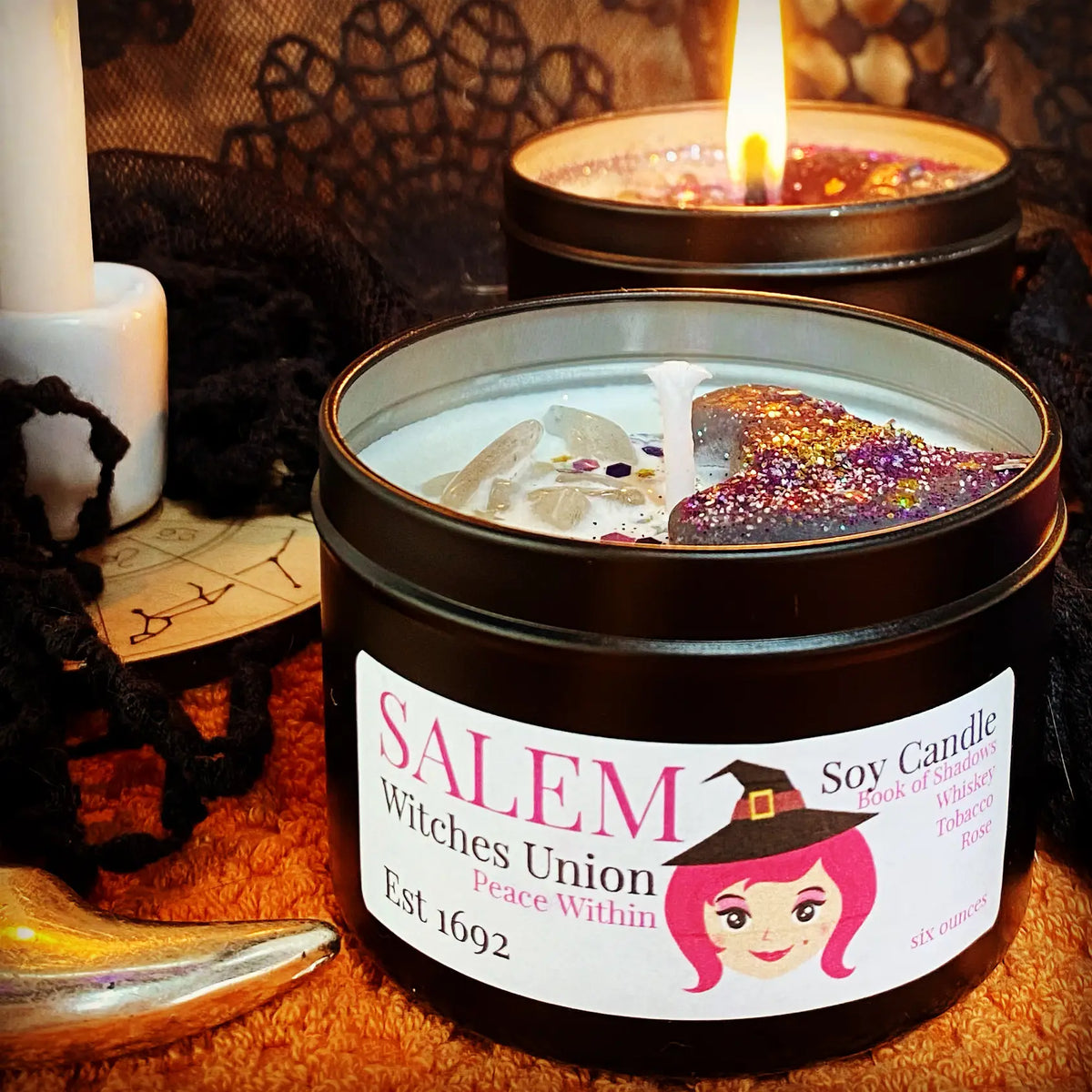 Salem Witches Union Soy Candle