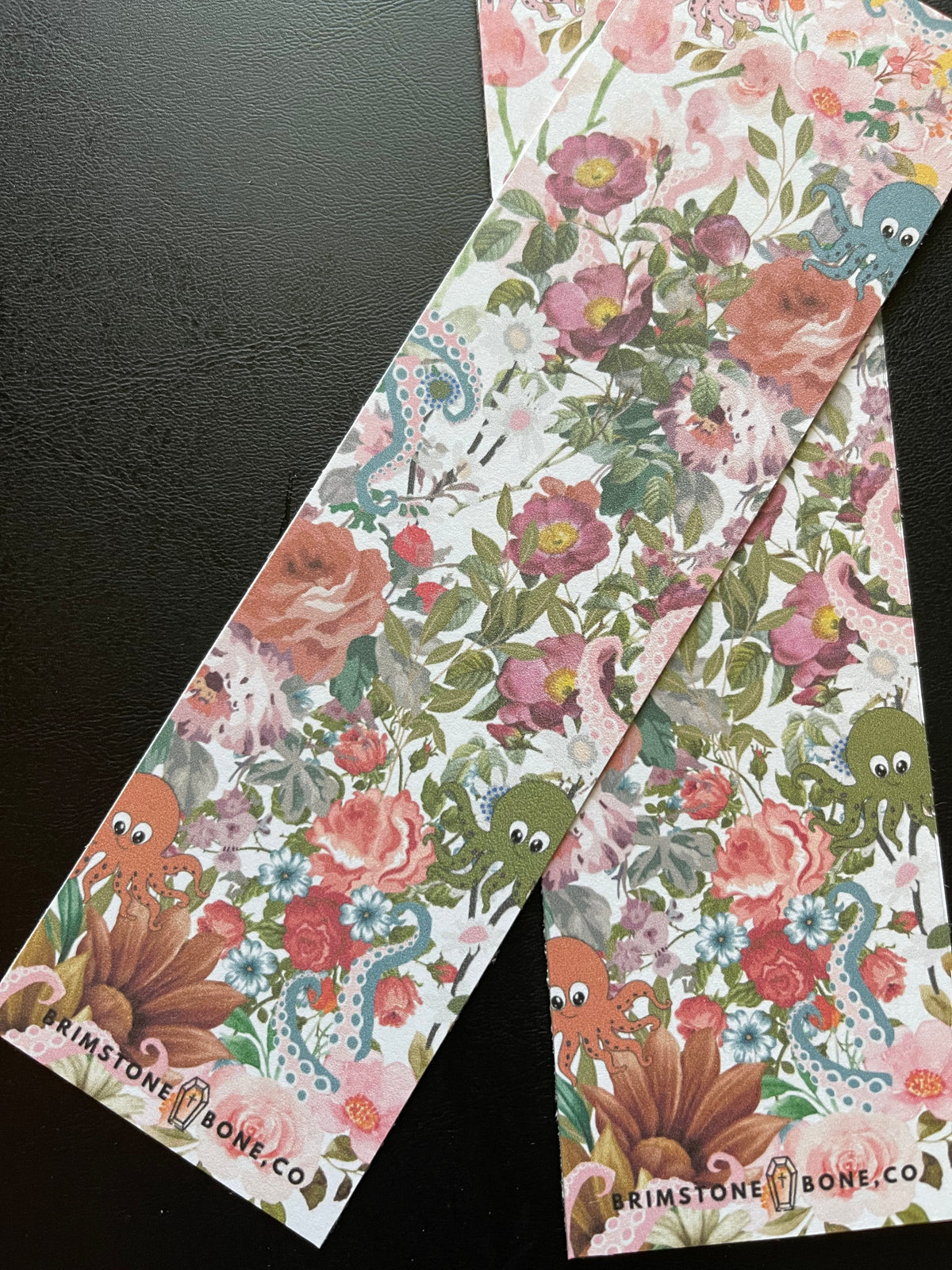 Octo-Floral Bookmark