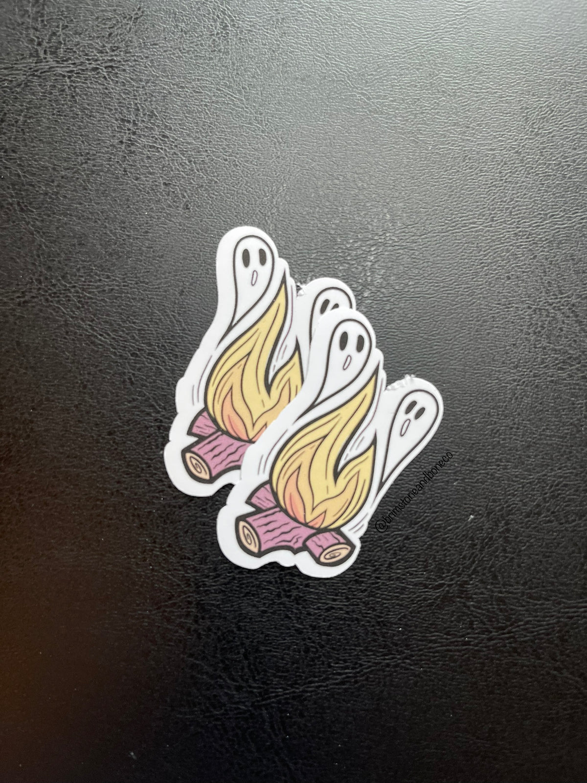 Campfire Ghosts Vinyl Sticker
