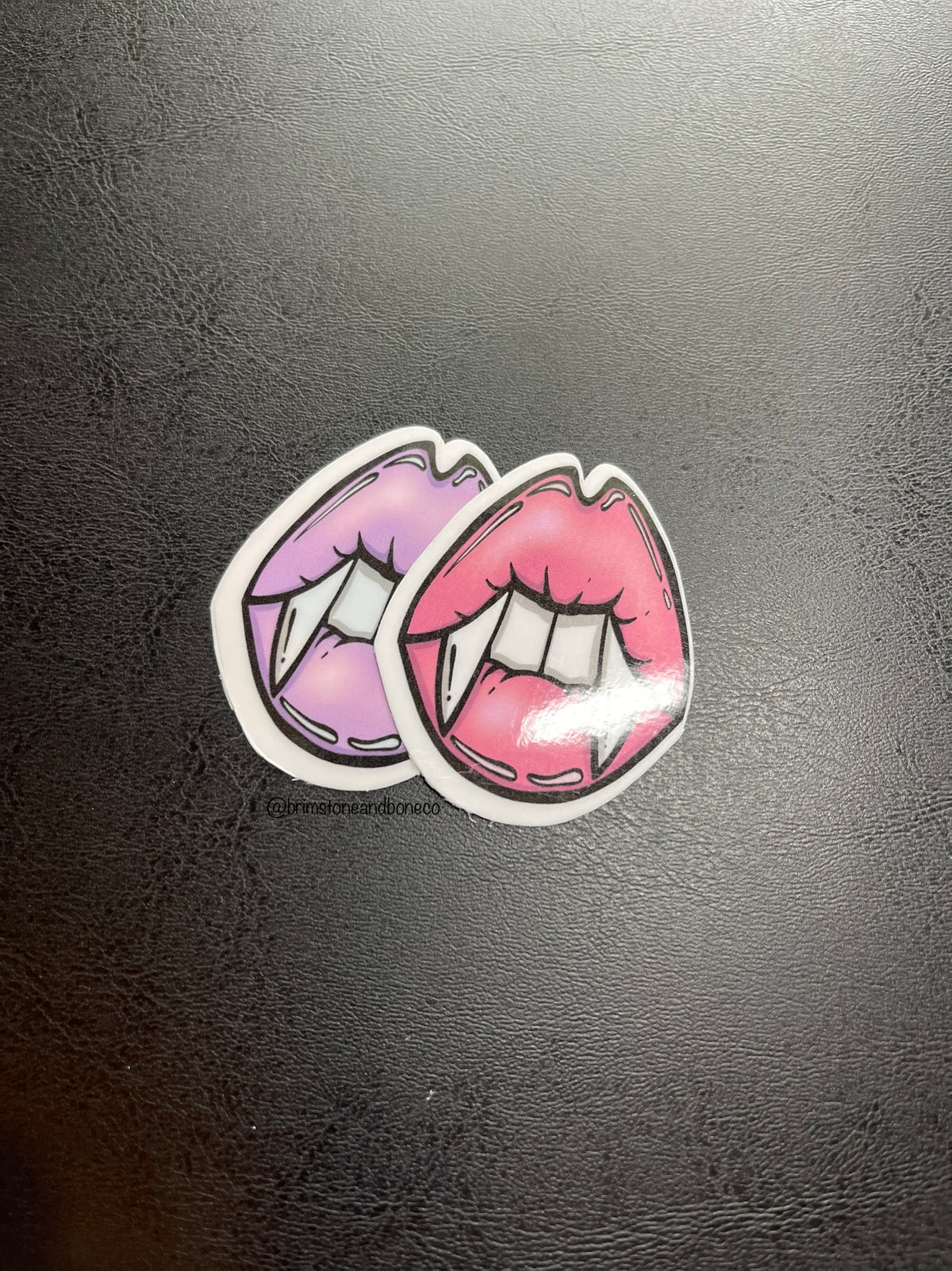 Vampire Kisses Vinyl Sticker